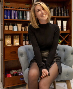 Inhaberin Melli von Melli's HairLounge